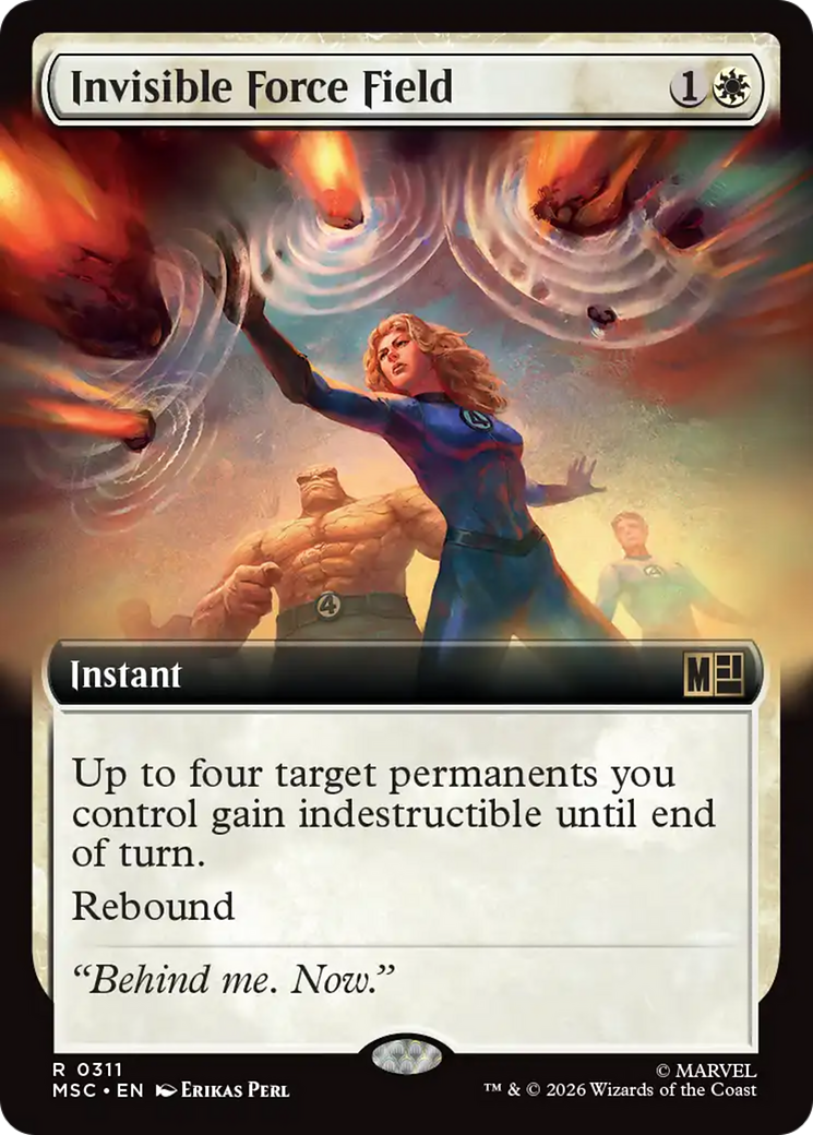 Invisible Force Field (Extended Art) [Marvel Super Heroes Commander] | I Want That Stuff Brandon