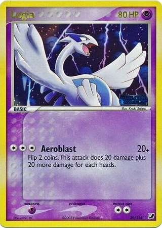 Lugia (29/115) (Stamped) [EX: Unseen Forces] | I Want That Stuff Brandon