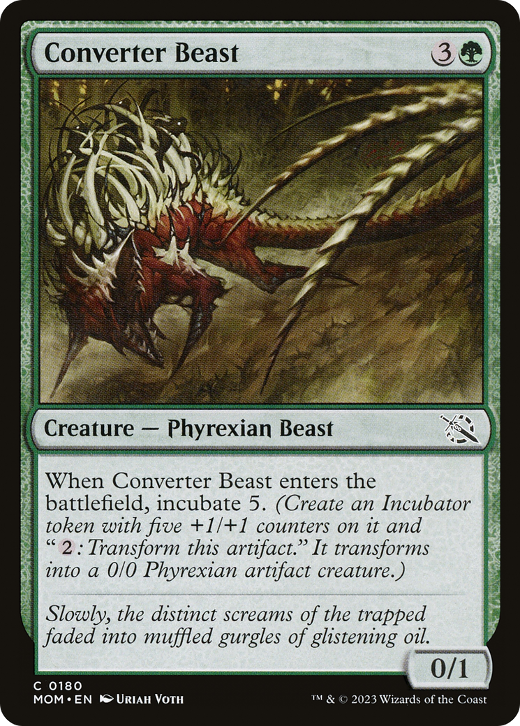 Converter Beast [March of the Machine] | I Want That Stuff Brandon