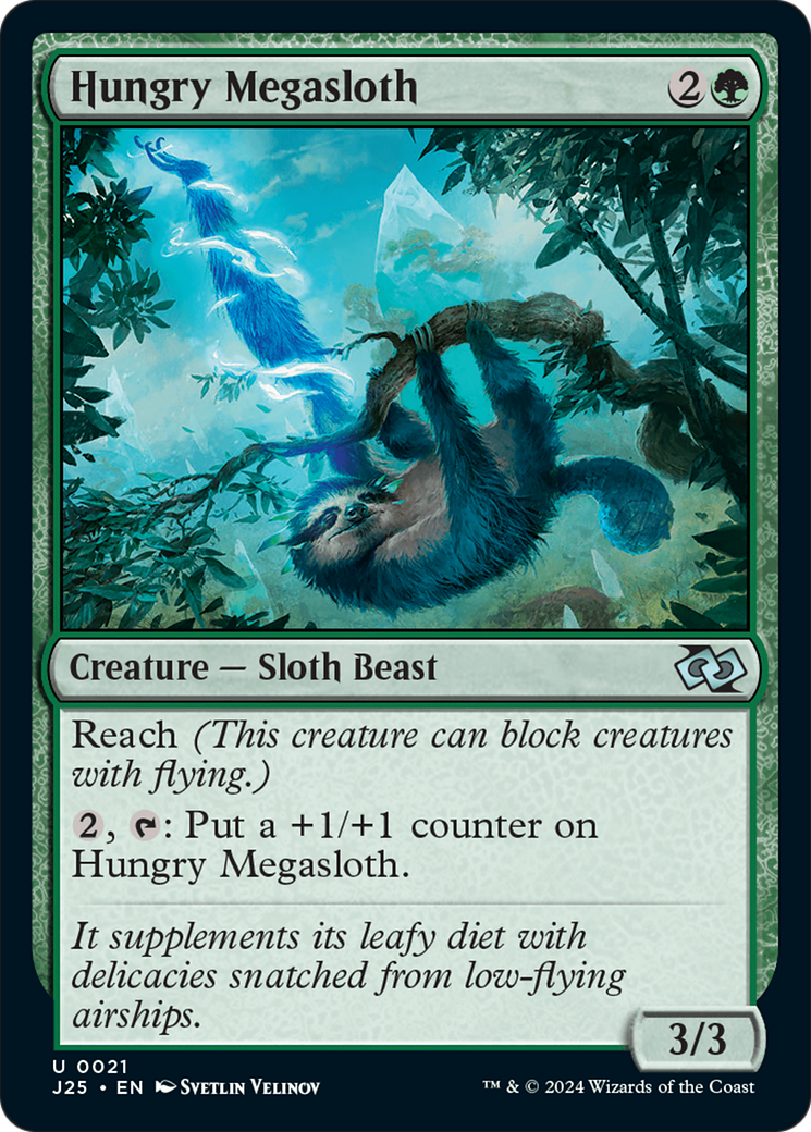 Hungry Megasloth [Foundations Jumpstart] | I Want That Stuff Brandon