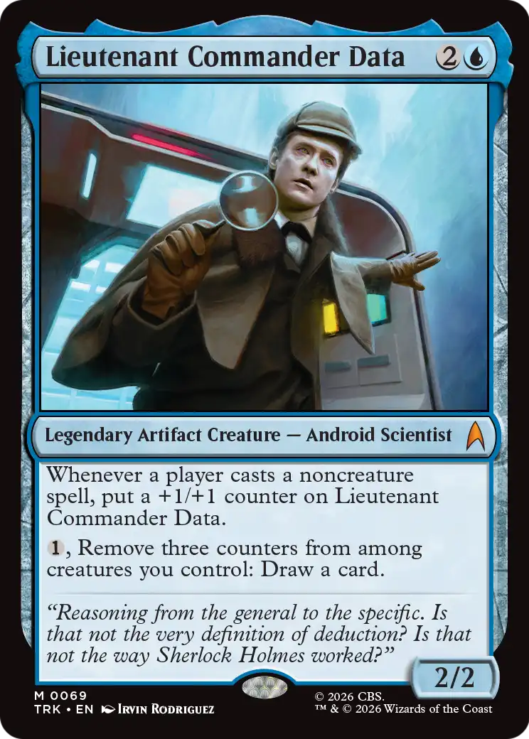 Lieutenant Commander Data [Star Trek] | I Want That Stuff Brandon