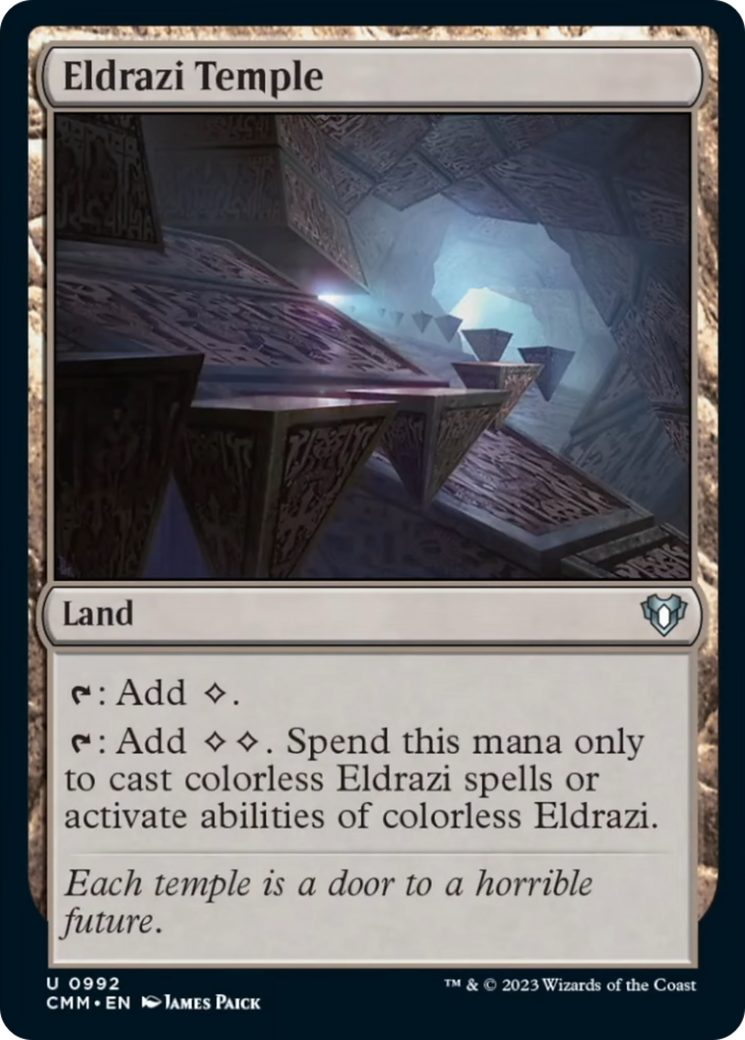 Eldrazi Temple [Commander Masters] | I Want That Stuff Brandon