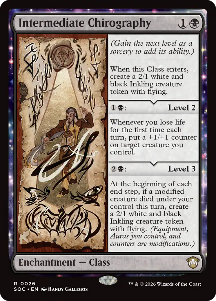Intermediate Chirography [Secrets of Strixhaven Commander] | I Want That Stuff Brandon