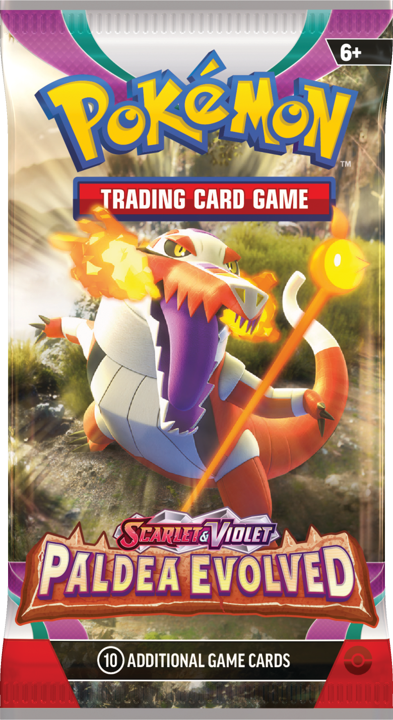 Scarlet & Violet: Paldea Evolved - Booster Pack | I Want That Stuff Brandon