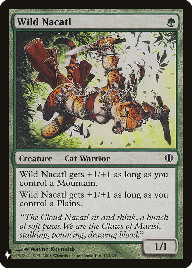 Wild Nacatl [Mystery Booster] | I Want That Stuff Brandon