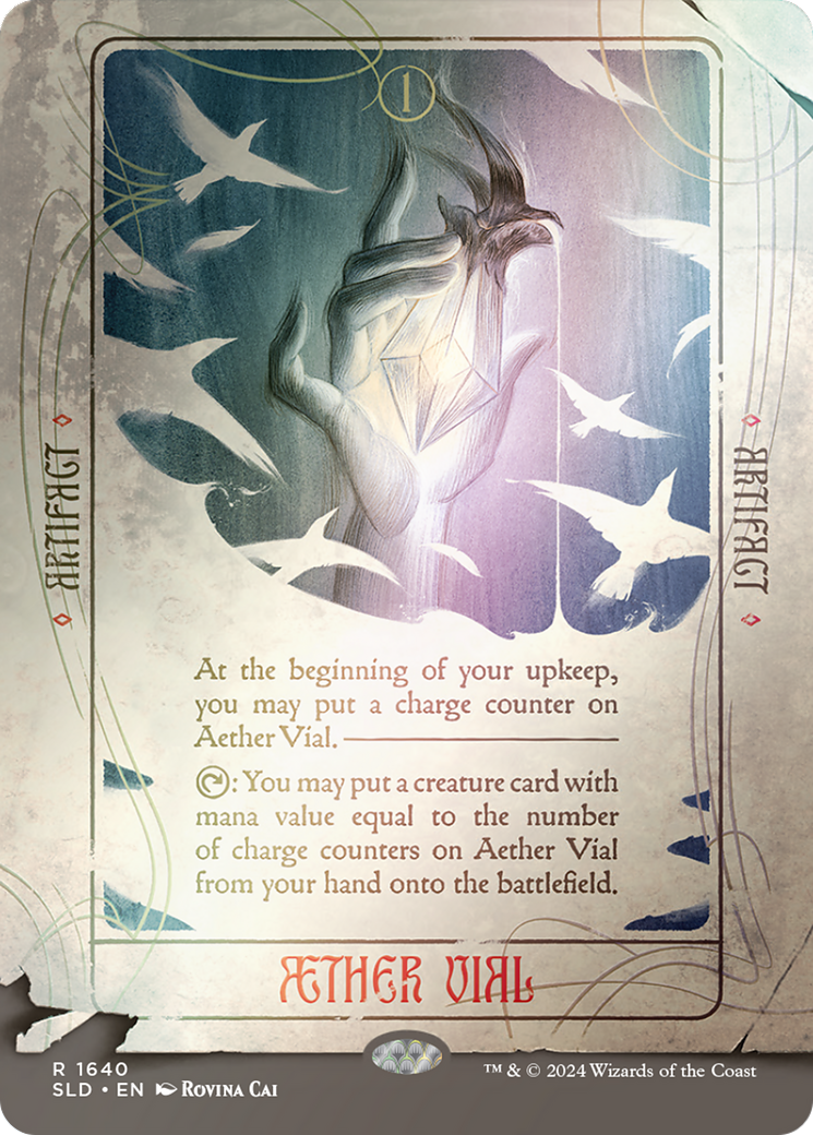 Aether Vial (Rainbow Foil) [Secret Lair Drop Series] | I Want That Stuff Brandon
