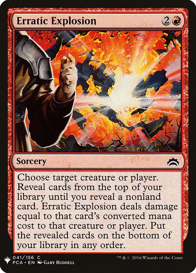 Erratic Explosion [Mystery Booster] | I Want That Stuff Brandon