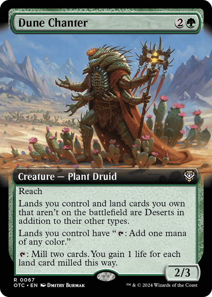 Dune Chanter (Extended Art) [Outlaws of Thunder Junction Commander] | I Want That Stuff Brandon