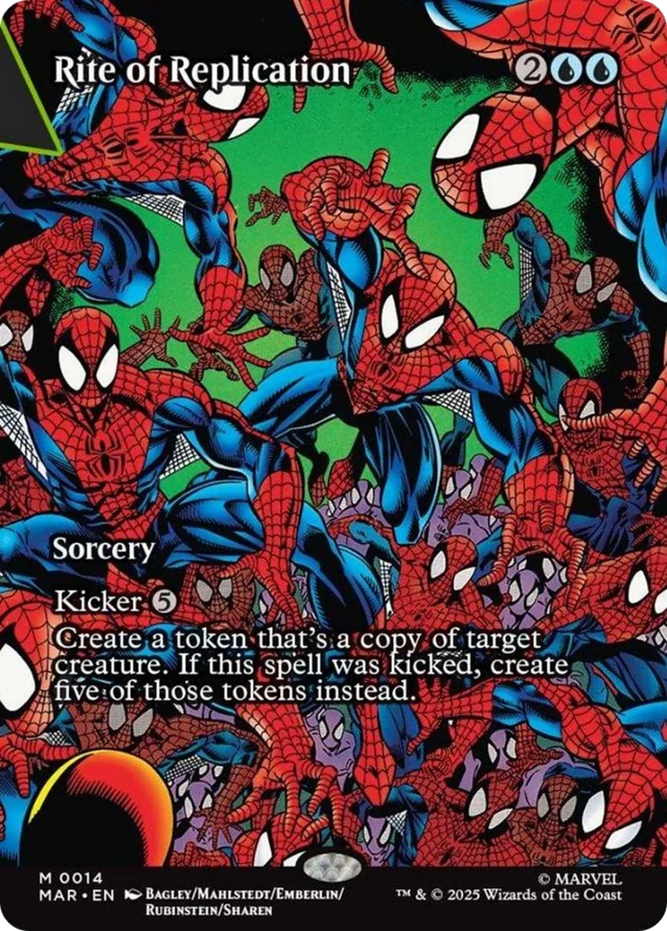 Rite of Replication (Borderless) [Marvel's Spider-Man: Eternal-Legal] | I Want That Stuff Brandon