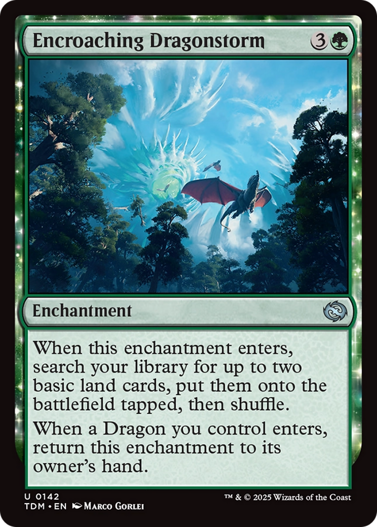Encroaching Dragonstorm [Tarkir: Dragonstorm] | I Want That Stuff Brandon