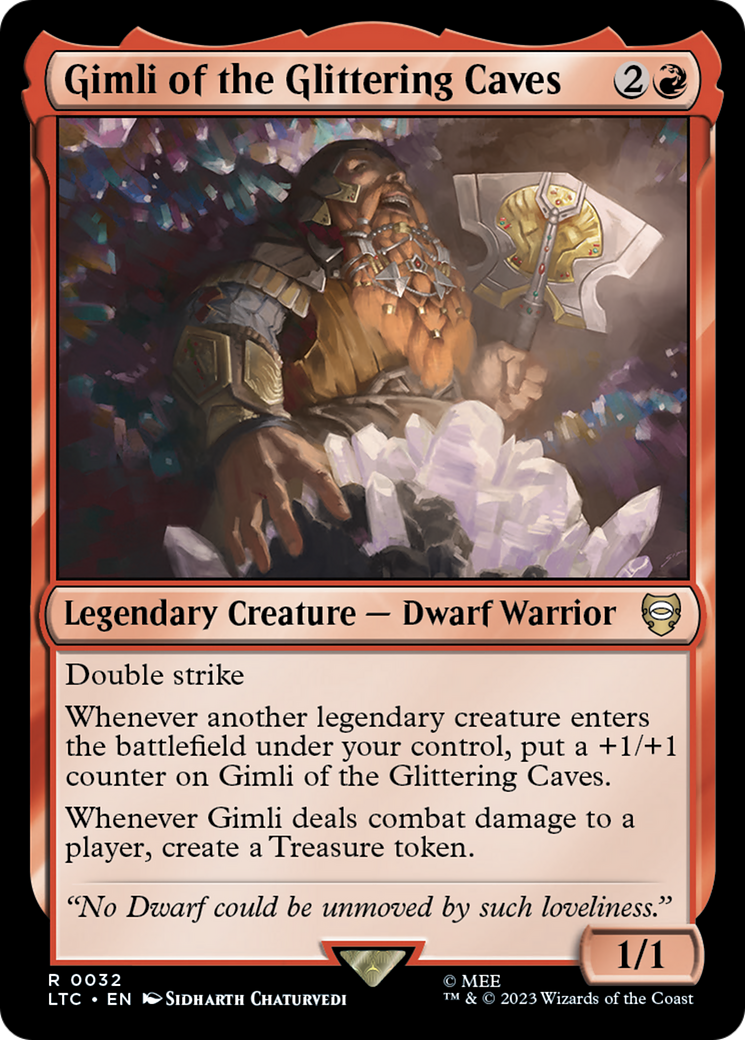 Gimli of the Glittering Caves [The Lord of the Rings: Tales of Middle-Earth Commander] | I Want That Stuff Brandon