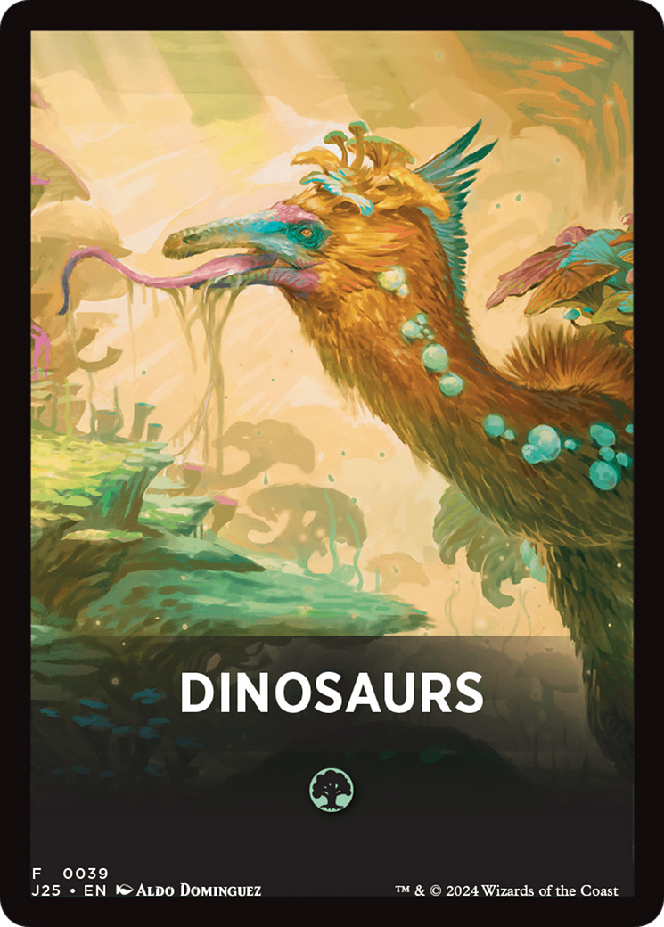 Dinosaurs Theme Card [Foundations Jumpstart Front Cards] | I Want That Stuff Brandon