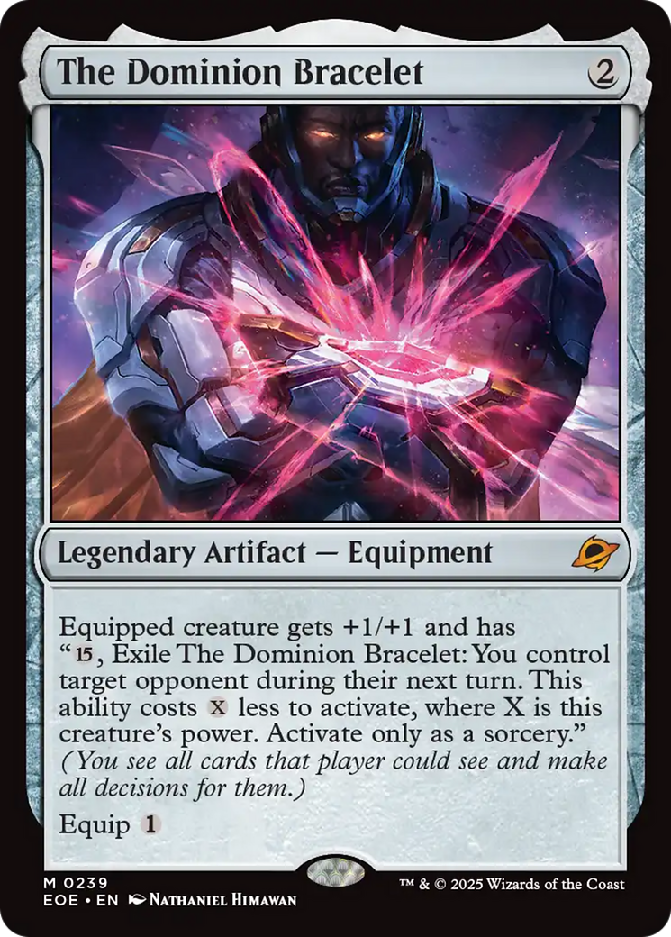 The Dominion Bracelet [Edge of Eternities] | I Want That Stuff Brandon