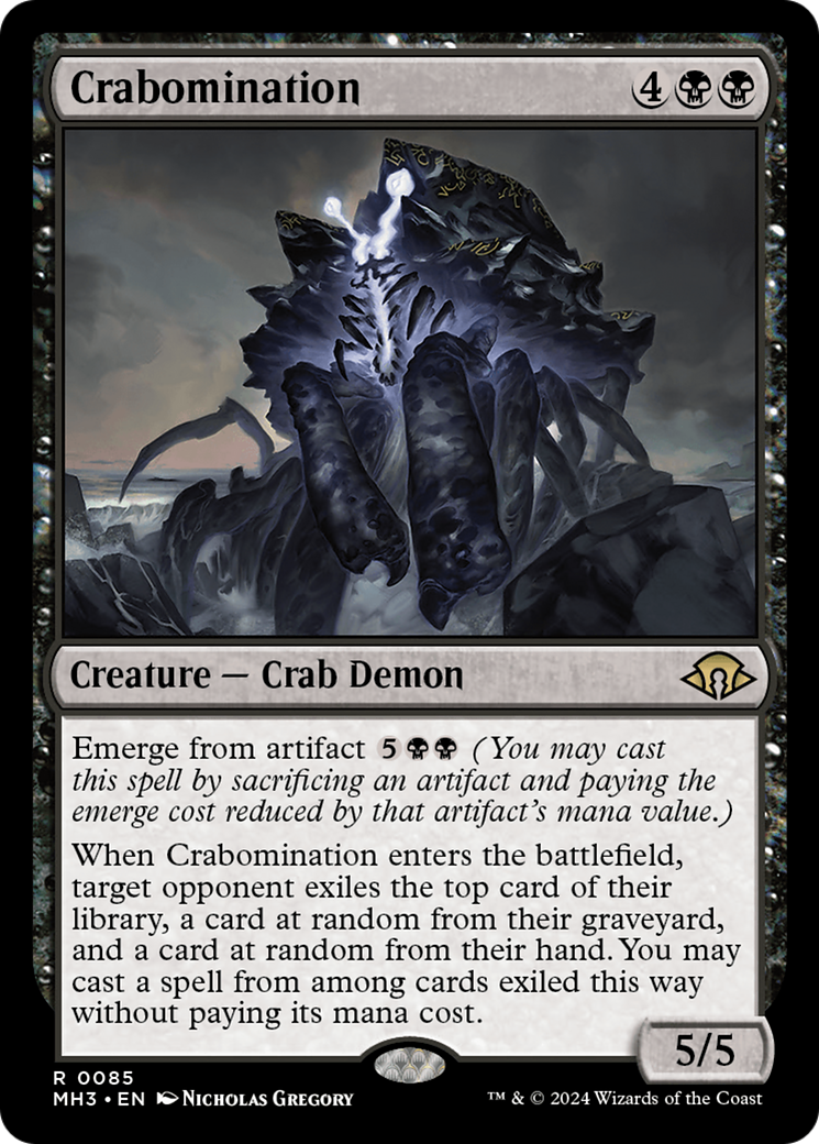 Crabomination [Modern Horizons 3] | I Want That Stuff Brandon