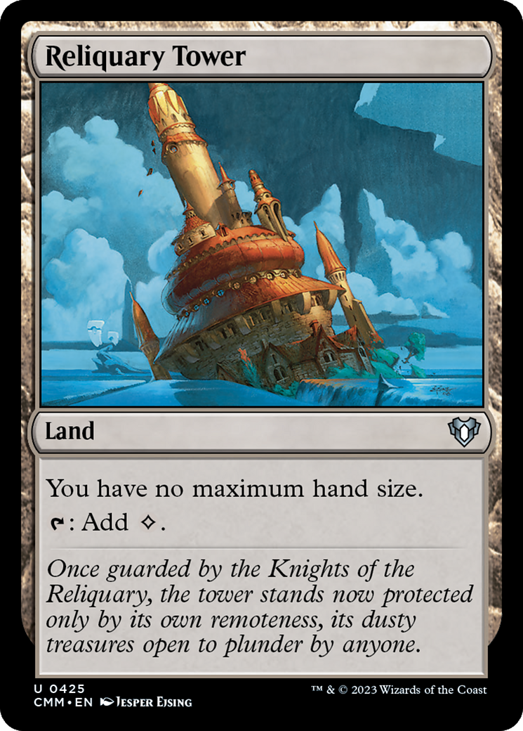 Reliquary Tower [Commander Masters] | I Want That Stuff Brandon