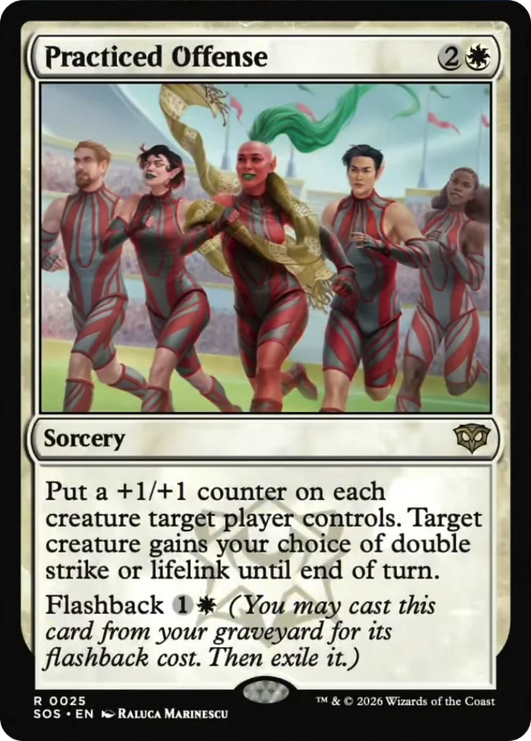 Practiced Offense [Secrets of Strixhaven] | I Want That Stuff Brandon