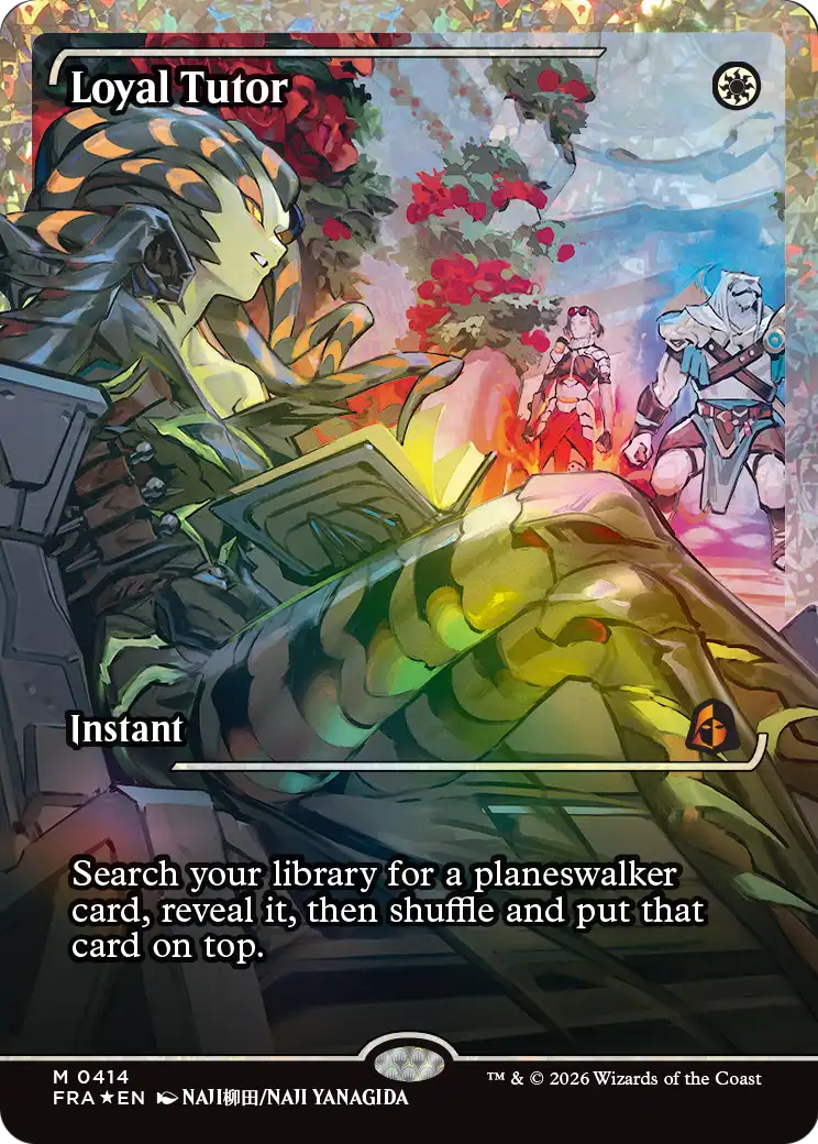 Loyal Tutor (Showcase) (Fracture Foil) [Reality Fracture] | I Want That Stuff Brandon
