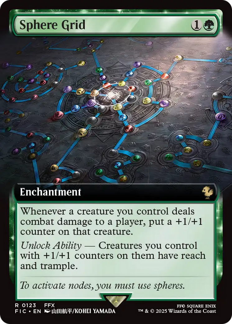 Sphere Grid (Extended Art) [FINAL FANTASY Commander] | I Want That Stuff Brandon