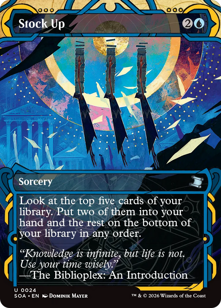 Stock Up [Secrets of Strixhaven: Mystical Archive] | I Want That Stuff Brandon