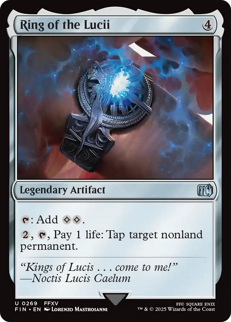 Ring of the Lucii [FINAL FANTASY] | I Want That Stuff Brandon
