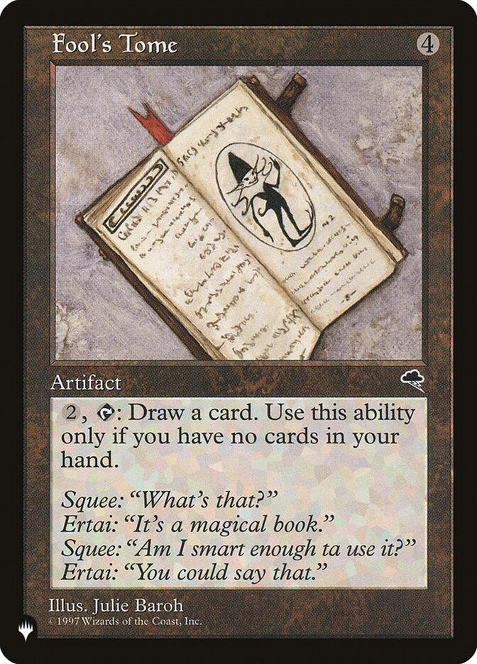 Fool's Tome [The List] | I Want That Stuff Brandon