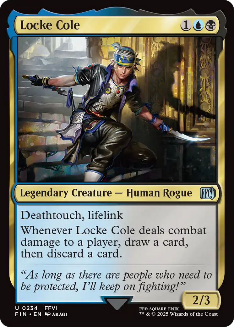 Locke Cole [FINAL FANTASY] | I Want That Stuff Brandon