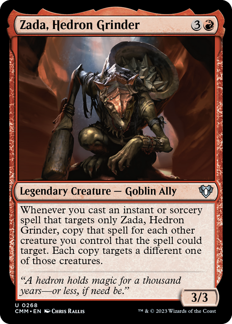 Zada, Hedron Grinder [Commander Masters] | I Want That Stuff Brandon