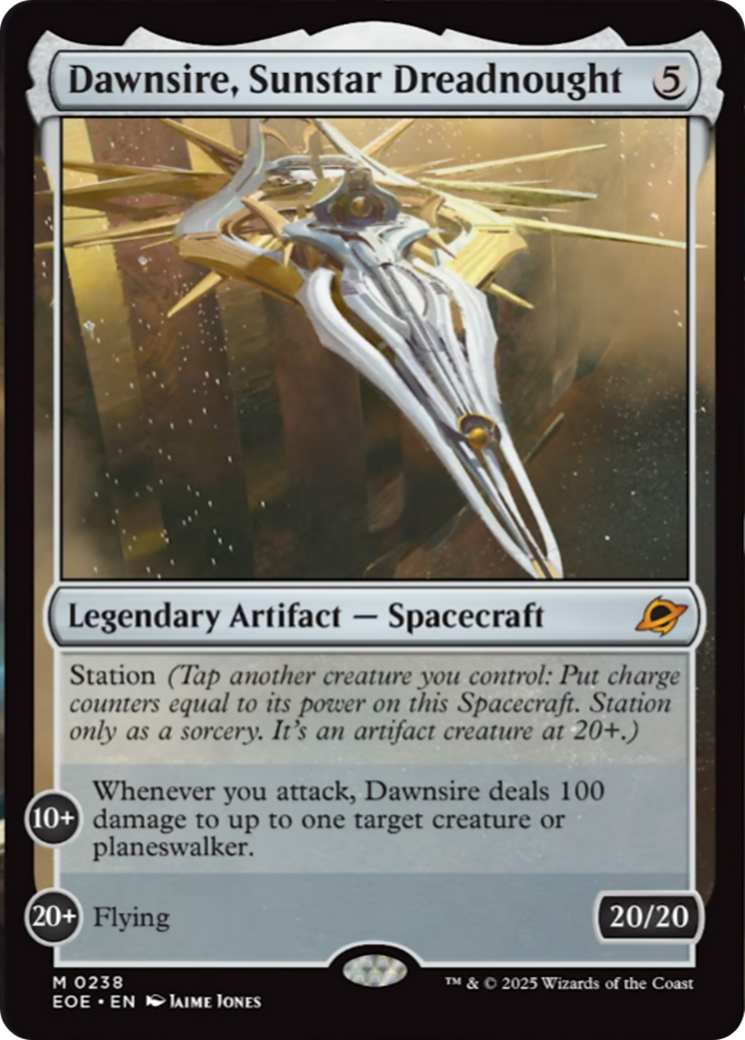 Dawnsire, Sunstar Dreadnought [Edge of Eternities] | I Want That Stuff Brandon