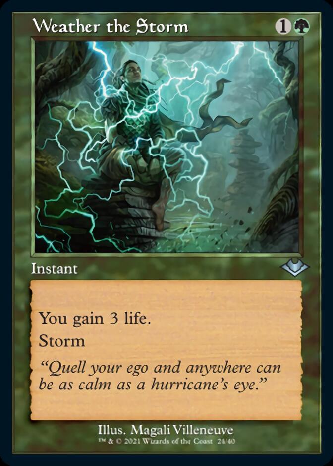 Weather the Storm (Retro Foil Etched) [Modern Horizons] | I Want That Stuff Brandon