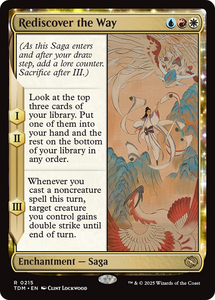 Rediscover the Way [Tarkir: Dragonstorm] | I Want That Stuff Brandon