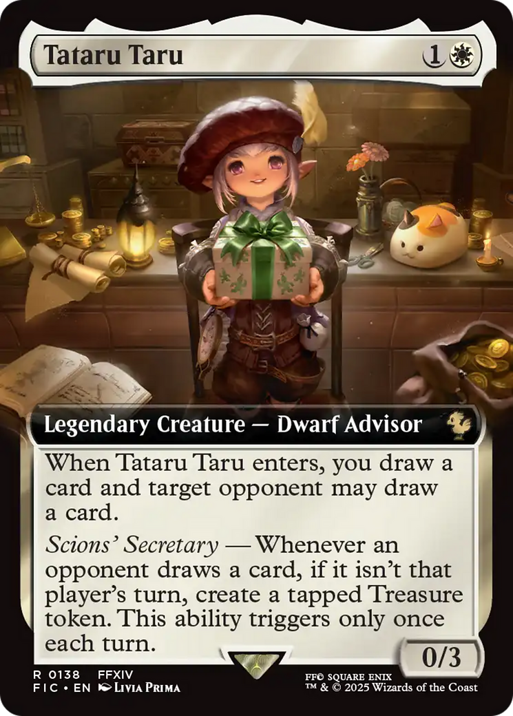 Tataru Taru (Extended Art) [FINAL FANTASY Commander] | I Want That Stuff Brandon