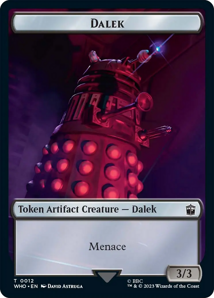 Dalek Token [Doctor Who Tokens] | I Want That Stuff Brandon