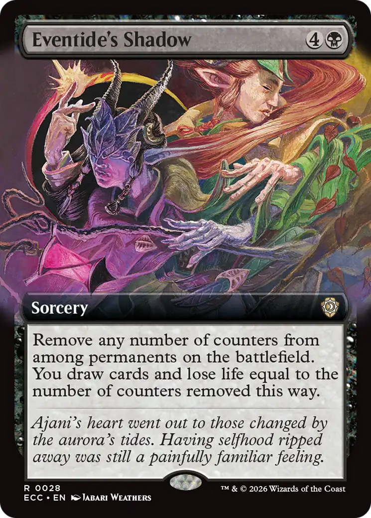 Eventide's Shadow (Extended Art) [Lorwyn Eclipsed Commander] | I Want That Stuff Brandon