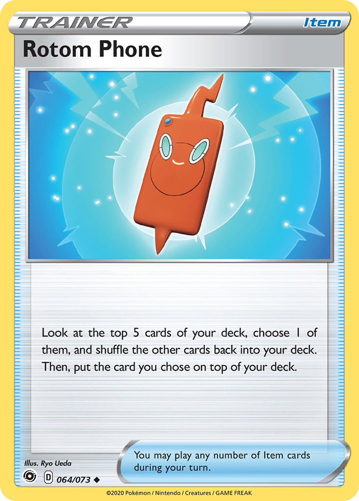 Rotom Phone (064/073) [Sword & Shield: Champion's Path] | I Want That Stuff Brandon