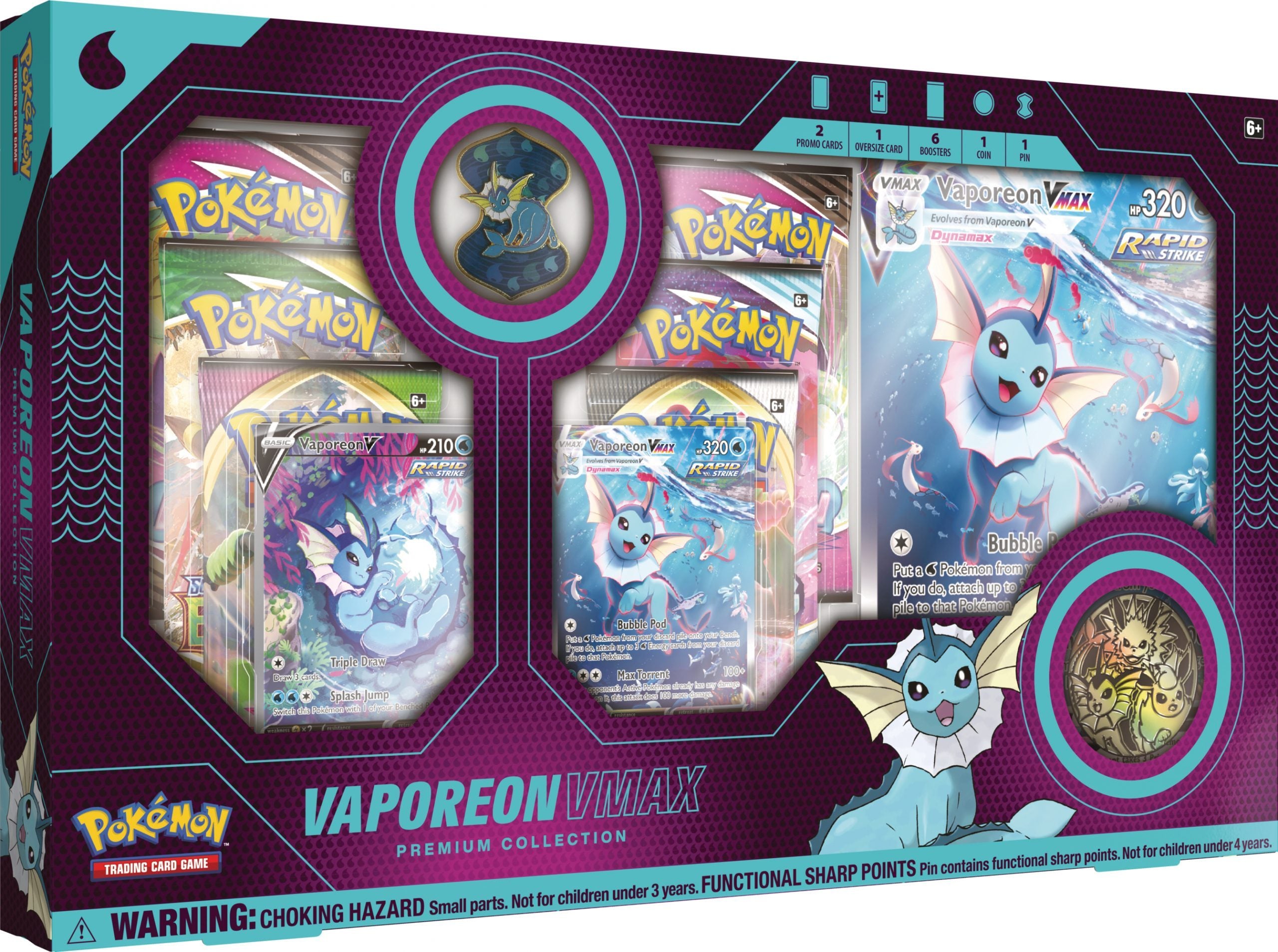 Premium Collection (Vaporeon VMAX) | I Want That Stuff Brandon