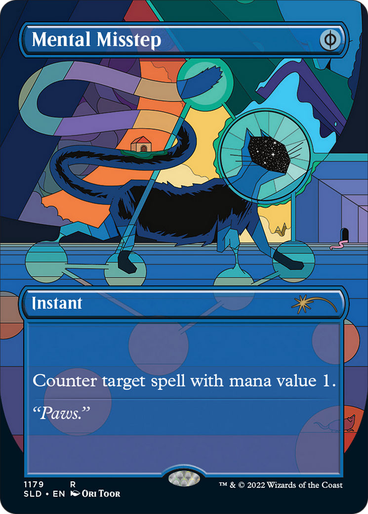Mental Misstep (Borderless) [Secret Lair Drop Series] | I Want That Stuff Brandon
