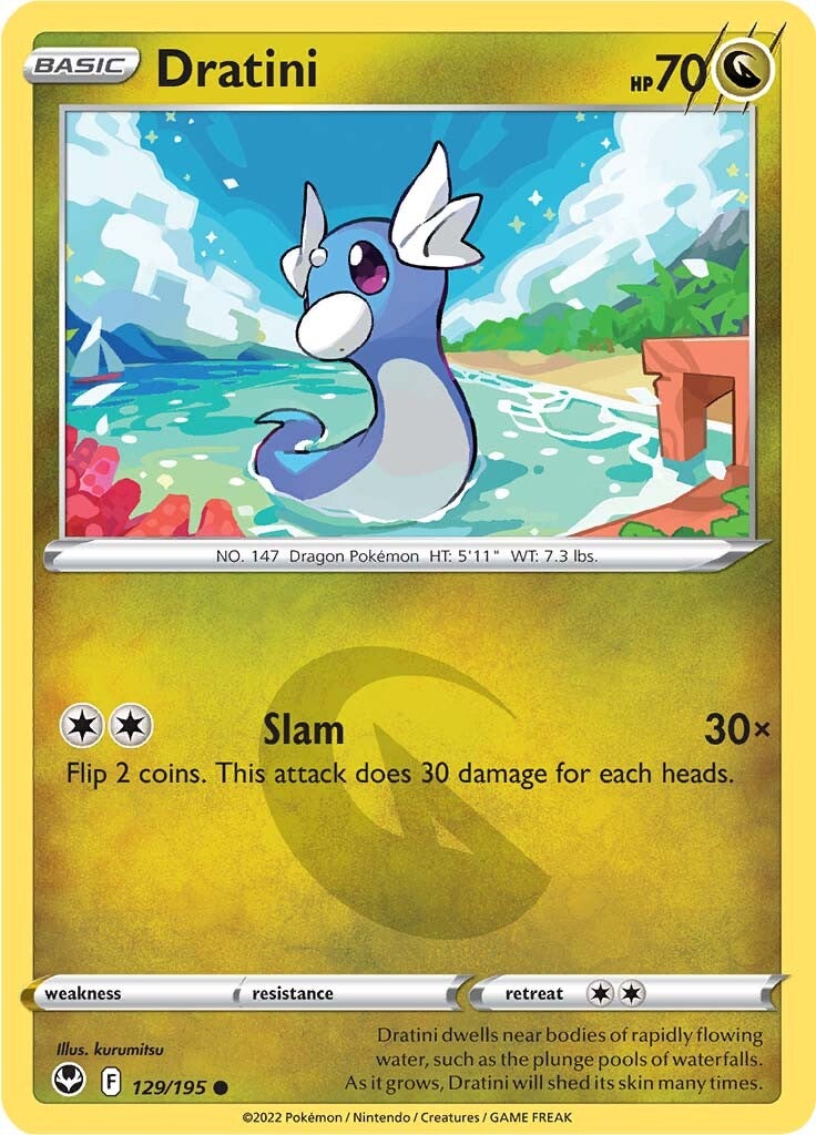 Dratini (129/195) [Sword & Shield: Silver Tempest] | I Want That Stuff Brandon