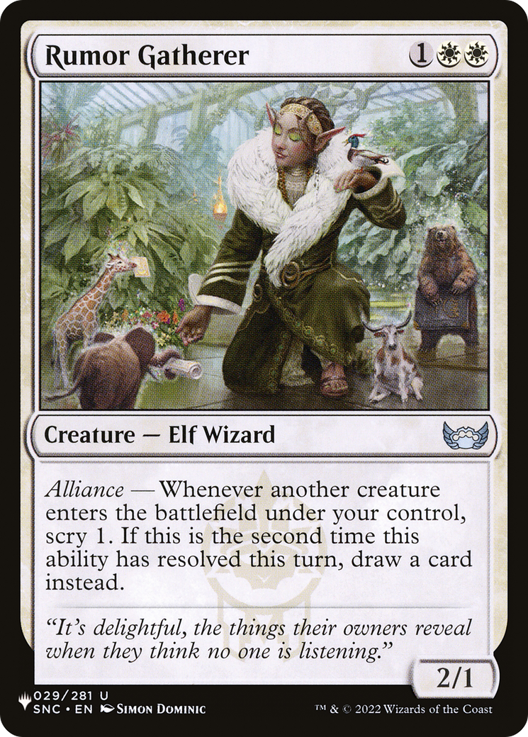 Rumor Gatherer [The List] | I Want That Stuff Brandon