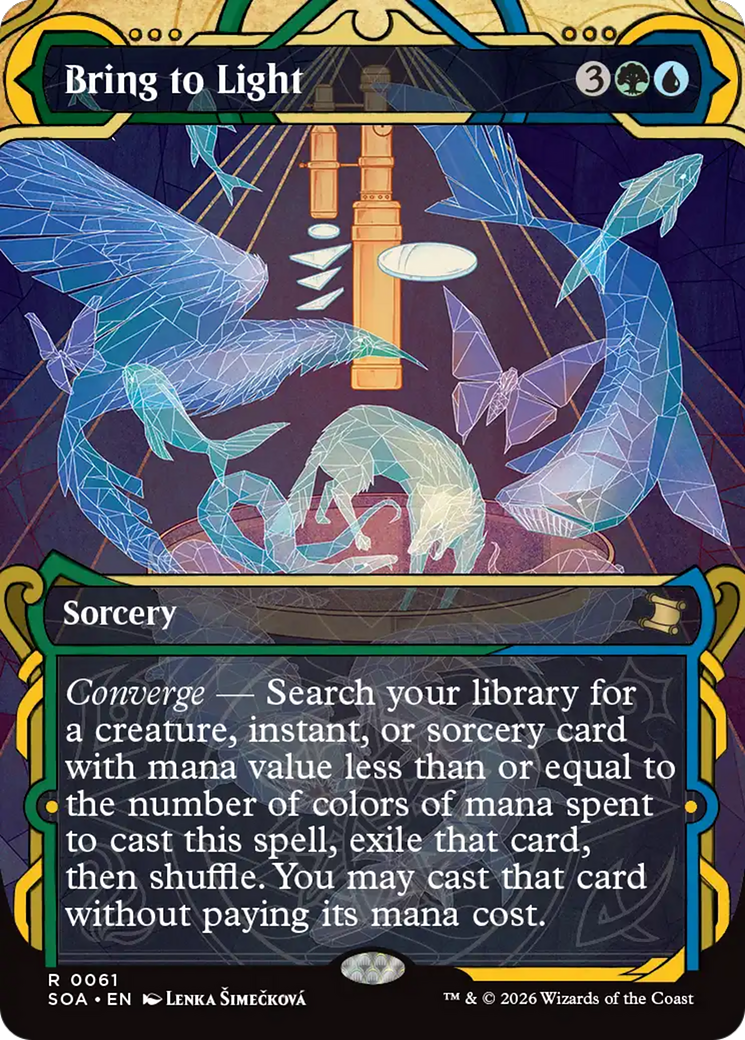 Bring to Light (Japanese Silver Scroll Foil) [Secrets of Strixhaven: Mystical Archive] | I Want That Stuff Brandon