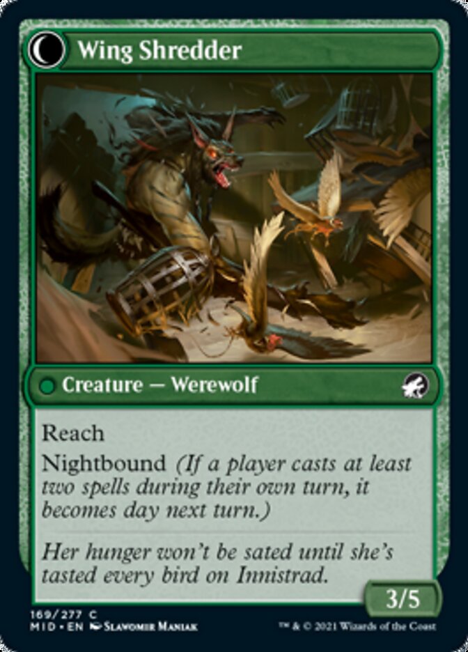 Bird Admirer // Wing Shredder [Innistrad: Midnight Hunt] | I Want That Stuff Brandon