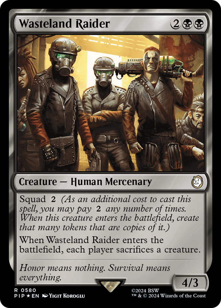 Wasteland Raider (Surge Foil) [Fallout] | I Want That Stuff Brandon