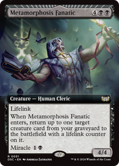 Metamorphosis Fanatic (Extended Art) [Duskmourn: House of Horror Commander] | I Want That Stuff Brandon