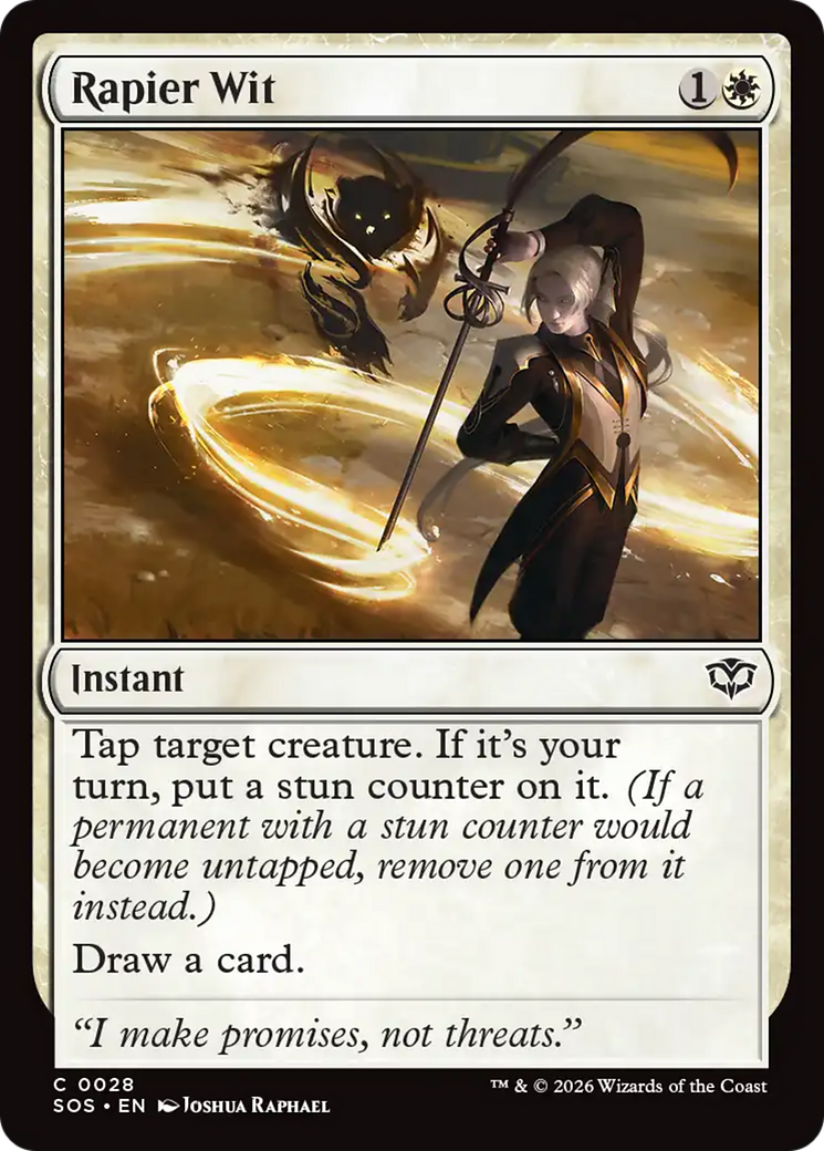 Rapier Wit [Secrets of Strixhaven] | I Want That Stuff Brandon