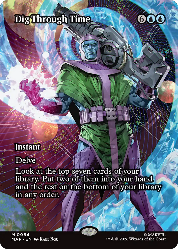Dig Through Time (Borderless) [Marvel Universe: Eternal-Legal] | I Want That Stuff Brandon