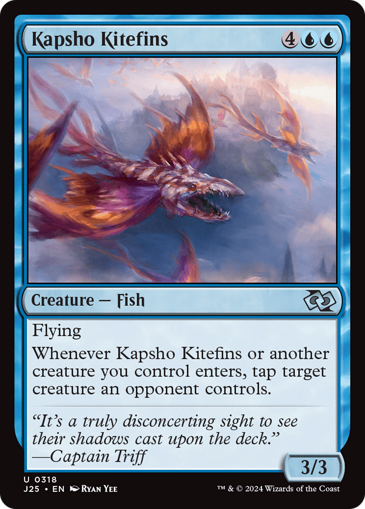 Kapsho Kitefins [Foundations Jumpstart] | I Want That Stuff Brandon