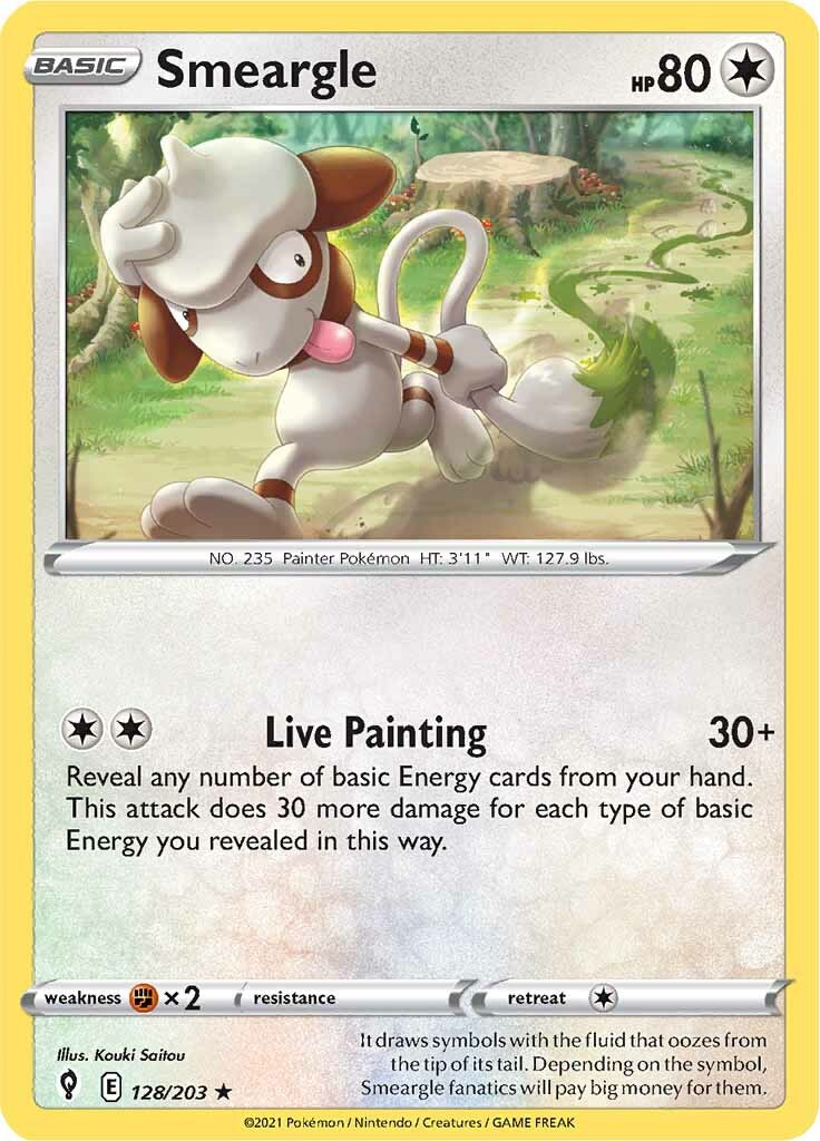 Smeargle (128/203) [Sword & Shield: Evolving Skies] | I Want That Stuff Brandon