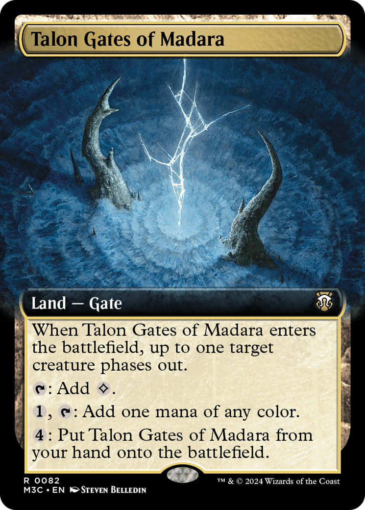 Talon Gates of Madara (Extended Art) (Ripple Foil) [Modern Horizons 3 Commander] | I Want That Stuff Brandon