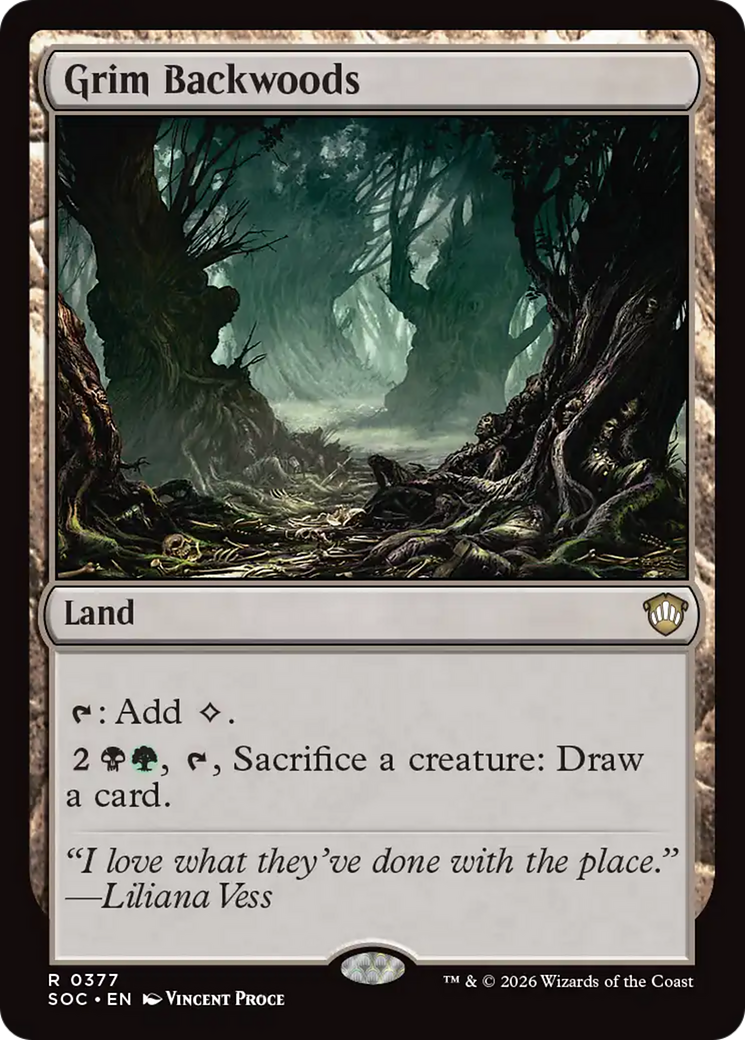 Grim Backwoods [Secrets of Strixhaven Commander] | I Want That Stuff Brandon