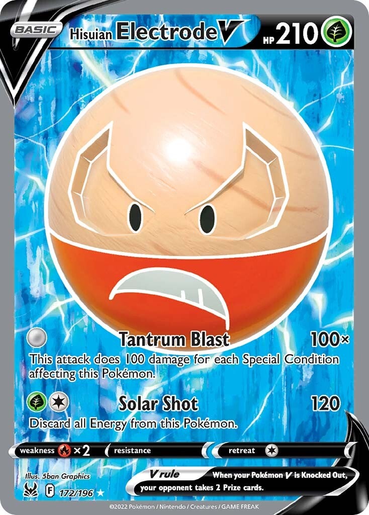 Hisuian Electrode V (172/196) [Sword & Shield: Lost Origin] | I Want That Stuff Brandon