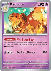 Dachsbun (099/198) [Scarlet & Violet: Base Set] | I Want That Stuff Brandon